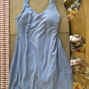 lululemon athletica light blue active dress